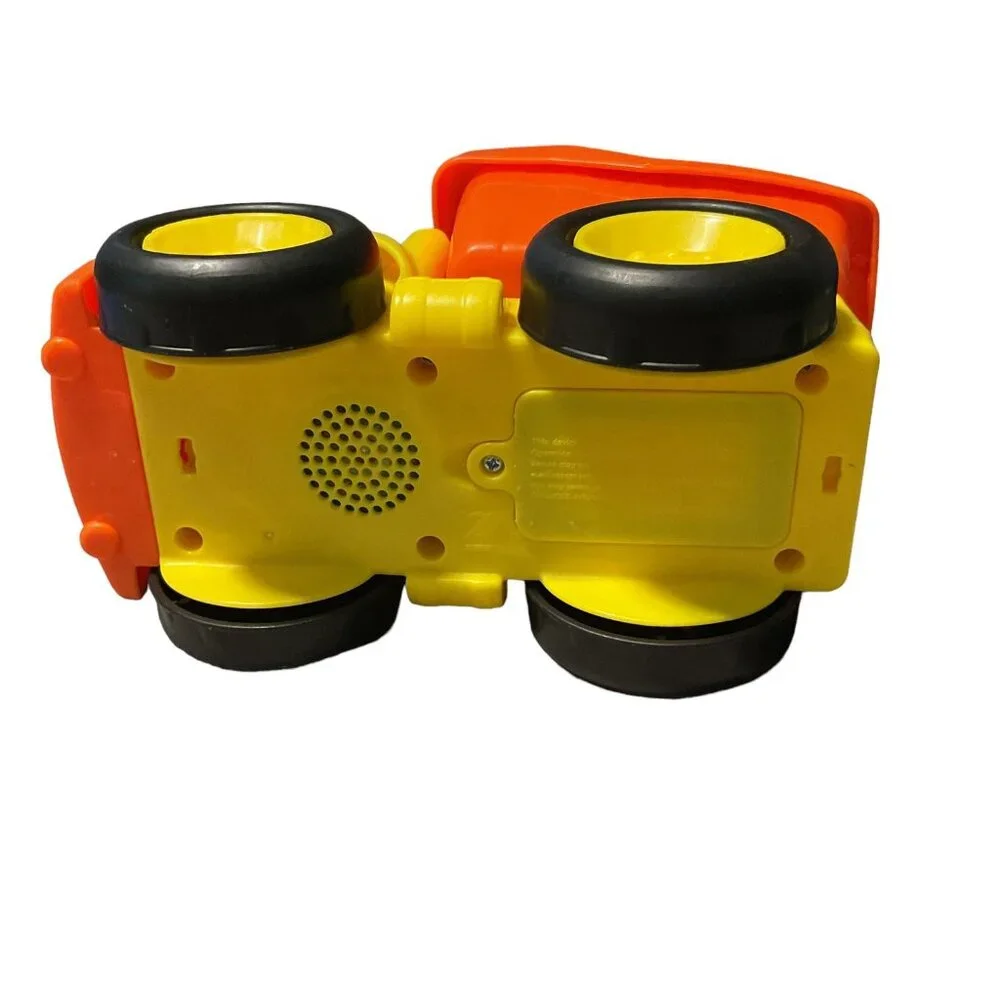 Fisher-Price Little People Dump Truck With Driver & Construction Worker Figure